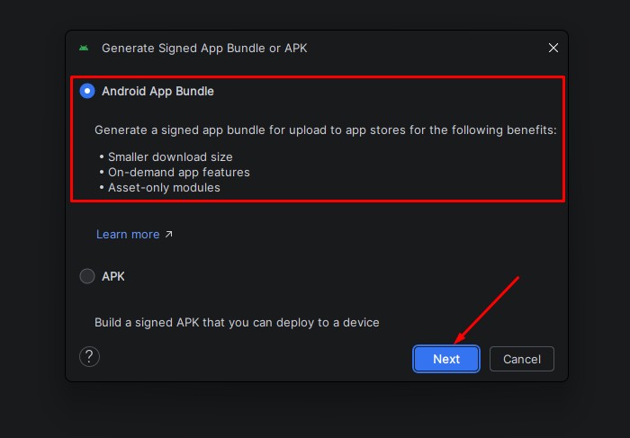 Bundle step 2 reference image